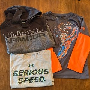 Under Armour boys 4T lot
